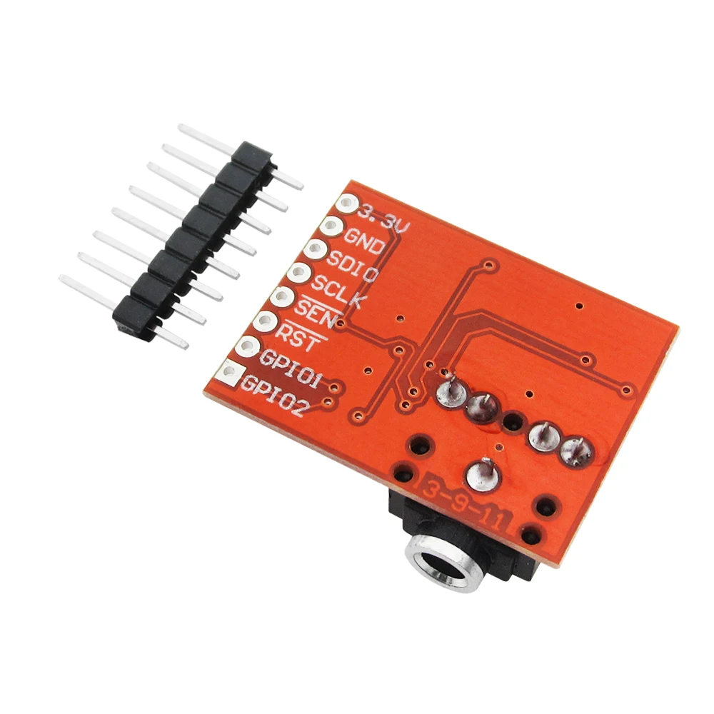 10PCS Si4703 RDS FM Radio Tuner Evaluation Breakout Board Module For AVR PIC ARM Radio Data Service Filtering Carrier Module