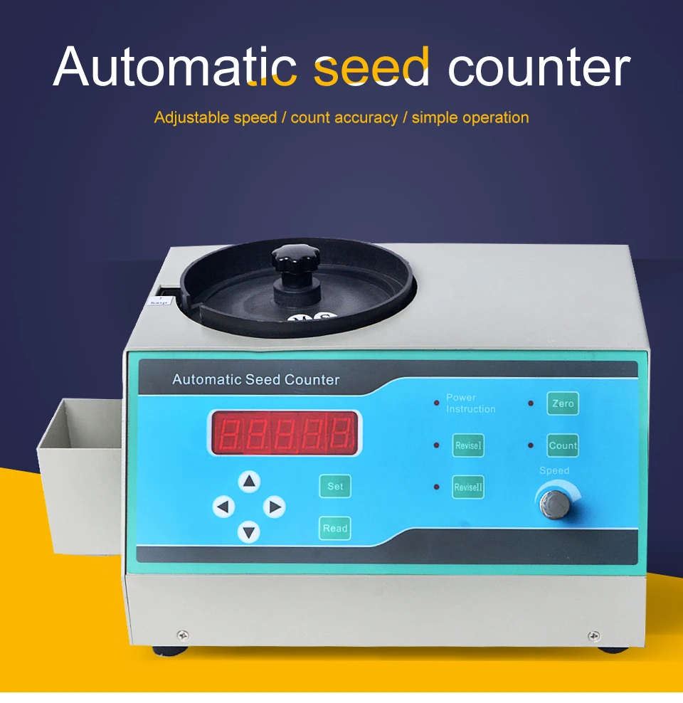 

Automatic seeds counter counting machine for various shapes seeds EU PLUG Hydroponics Automatic Seeds Counters