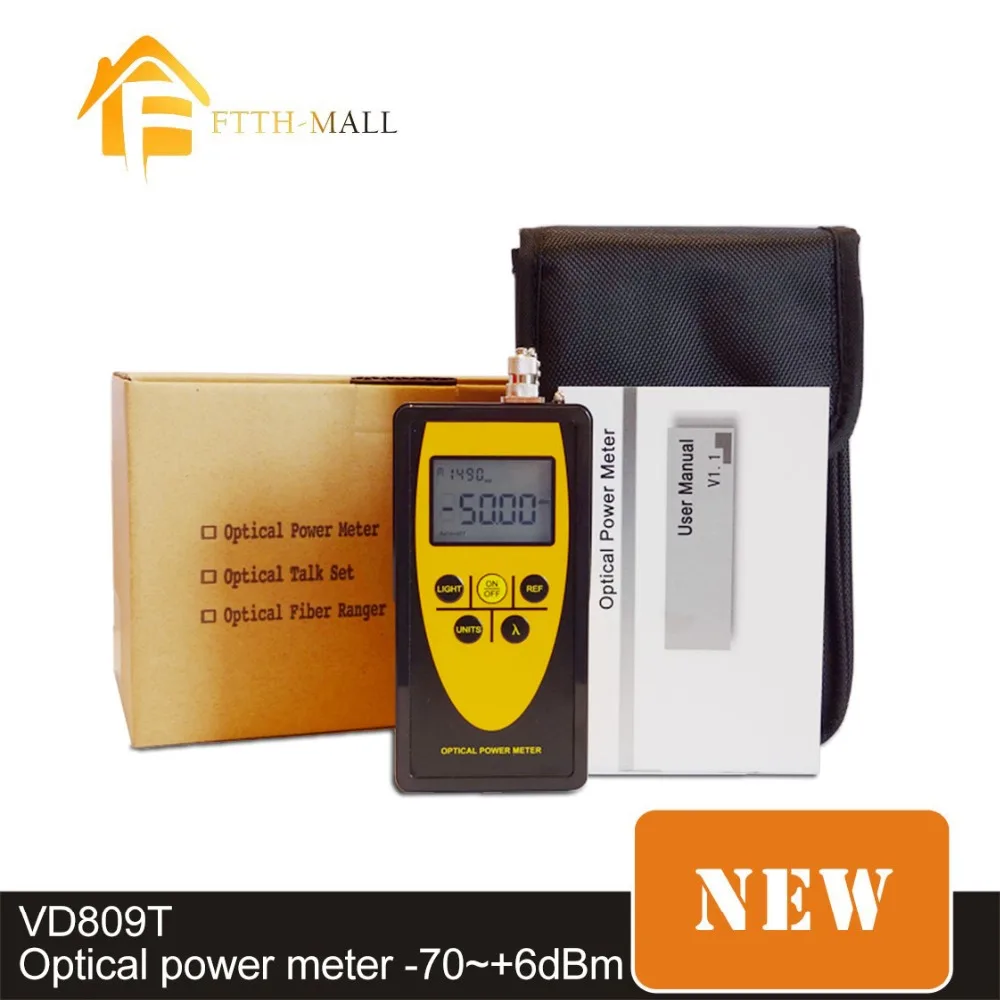 

NEW High Precision Optic Power Meter VD809T -70~+6dBm with FC interchangeable Connector for CCTV