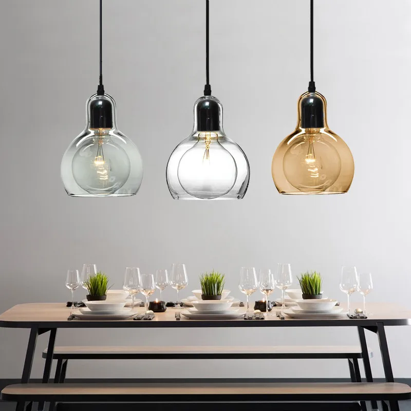 

Kitche Modern Pendant Lights Study Glass Pendant Lighting Fixtures Bedroom Hotel Pendant Light Bar Home Pendant Ceiling Lamp