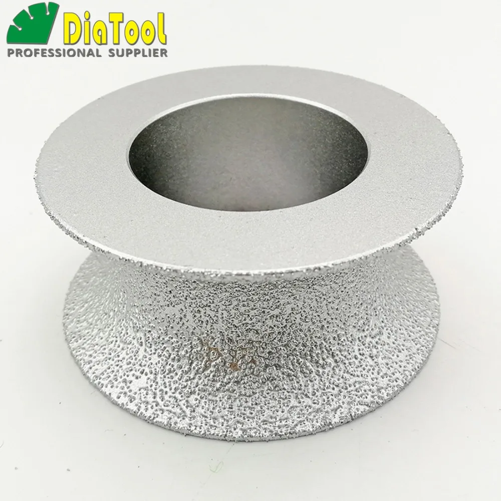 

75mmx30MM Half round profile wheel Vacuum Brazed Diamond grinding wheel edge grinding discs