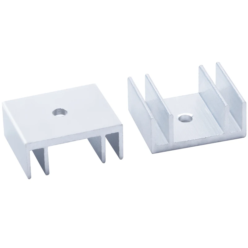 

20pcs Aluminum IC radiators 20*24*10mm heatsink diodes radiators electronic high power heat conductors