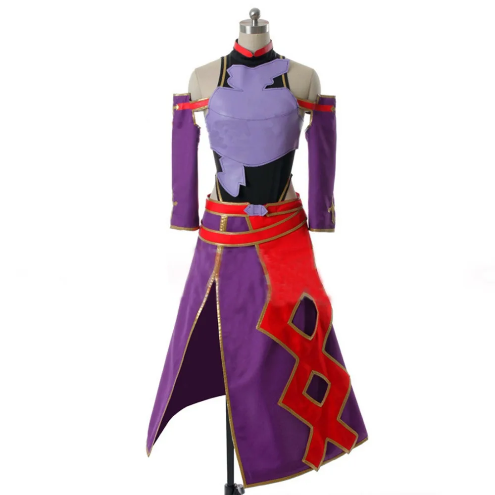 

2024 Custom Made New Arrival Anime Sword Art Online ALO Konno Yuuki Outfit Cosplay Costume for Adults