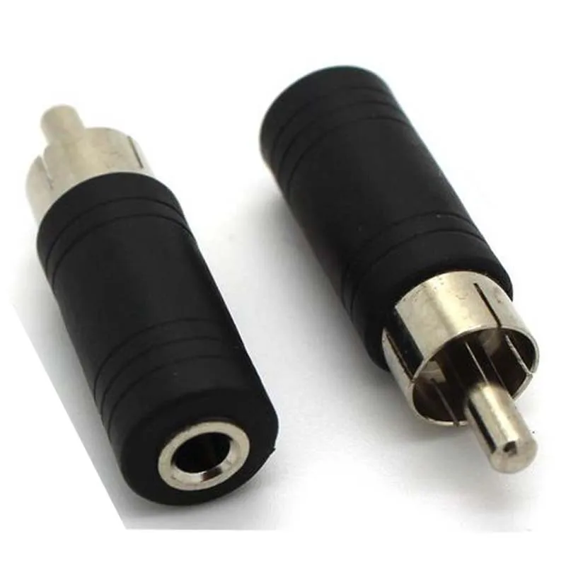 ฟรี shippingRCA Phono ปลั๊ก 6.5 มม. 1/4 "Rca ขั้วต่อปลั๊ก free shipping