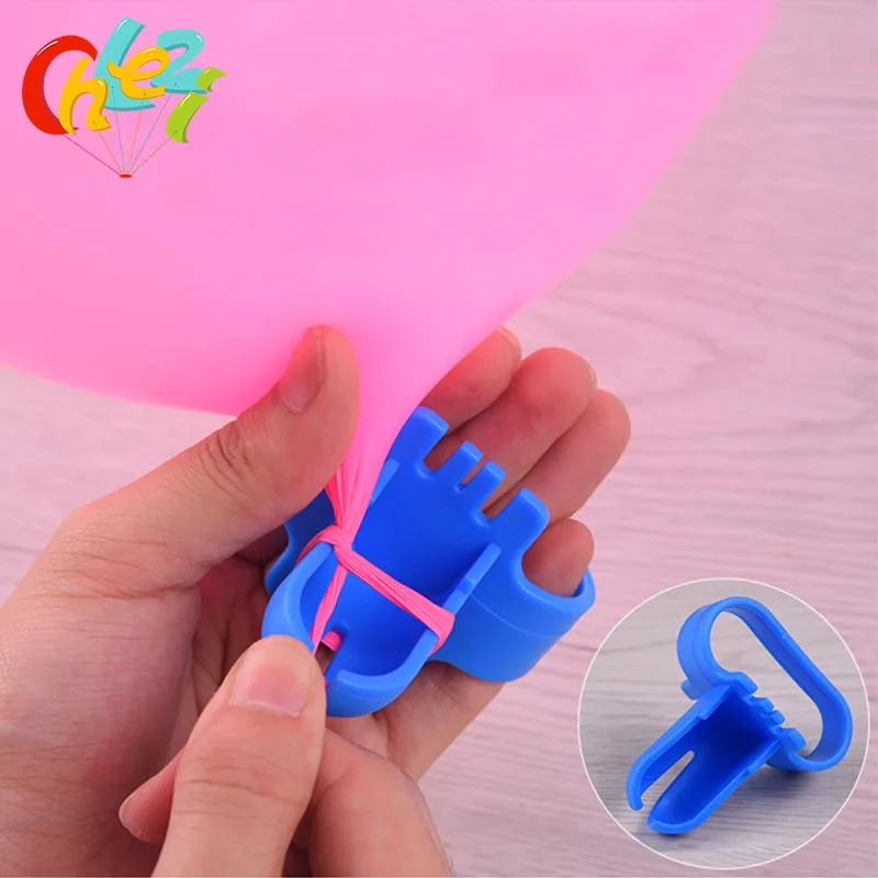 1pcs Air Balloon knotter latex balloon fastener easily knot wedding birthday party ballon accessories wholesale High quality