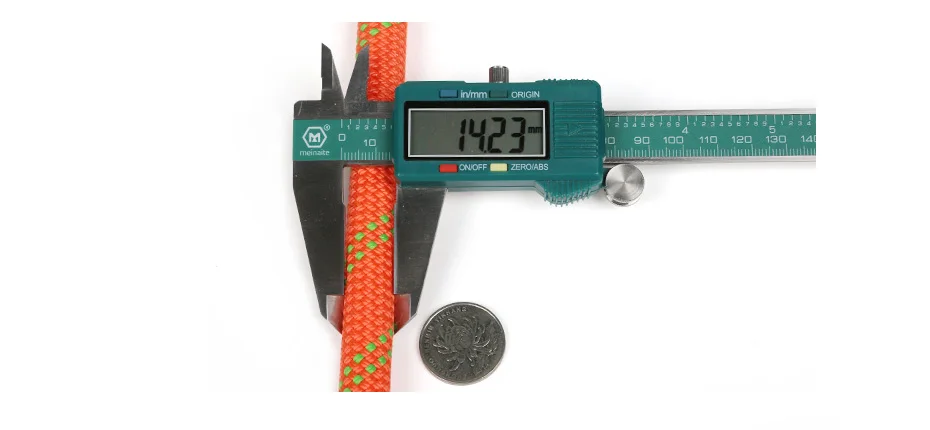 Xinda 14mm Kletterseil statisches Seil 38kn hochfestes Sicherheits seil für Arbeiten in der Höhe Kletter camping ausrüstung – Detail 5