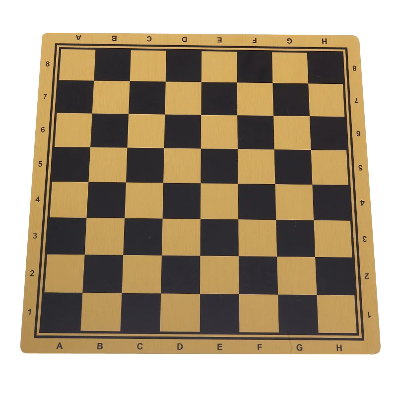 

BSTFAMLY MDF Wood Chess Game 44*47cm Chessboard 47*47 mm Checker International Chessboard and Backgammon Board IB2