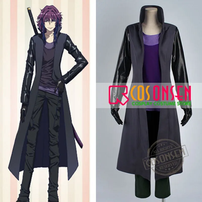 

COSPLAYONSEN K Project Missing Kings Mishakuji Yukari Cosplay Costume 4 PCS Full Set All Size