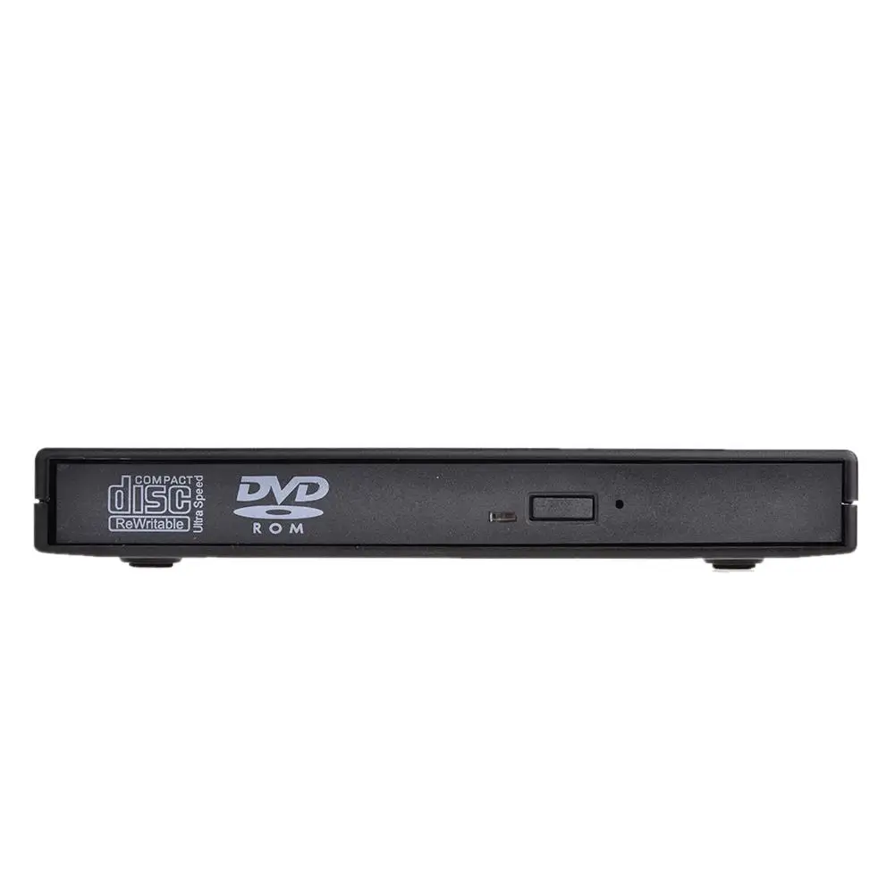 CDROM-reproductor de CD/DVD para coche, dispositivo Universal externo, USB 2,0, Ultra velocidad, compatible con disco, MP5, ordenador portátil,