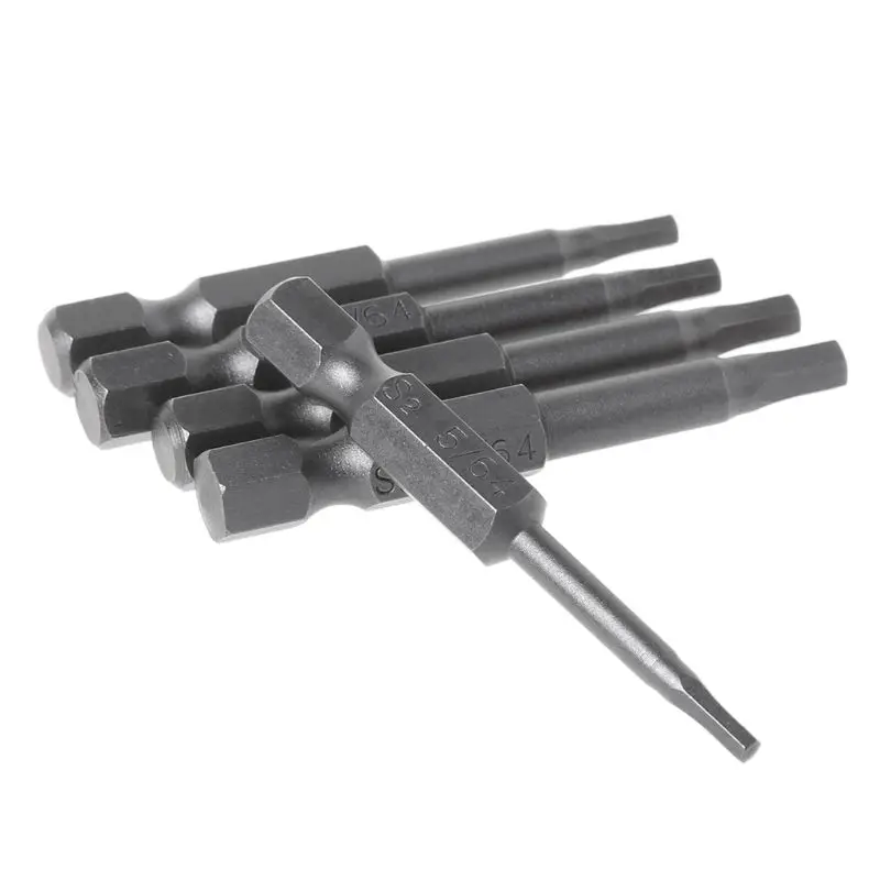 10pcs Magnetic Hexagon Screwdriver Bit S2 Steel 1/4 Inch Hex Shank Screw Drivers 517A