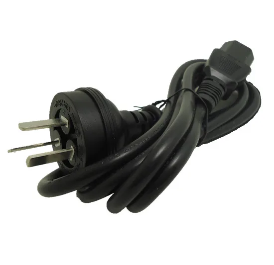 AU PLUG 180 cm 3*0.75mm square AC power cord wire cable for computer, game machine vending machine massage chair