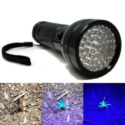 Aluminium 395nM LED UV Flashlight Torch Ultra Violet Blacklight Detection Purple Light Lamp for Checking Note Credit Card