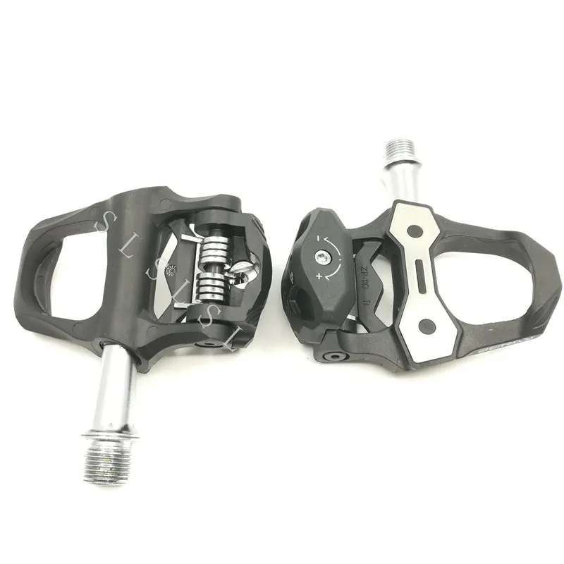 Ultralight Road Bicycle Pedals PA+ Carbon Fiber Self Locking Pedal With Cleat Set Compatible KEO Pedal