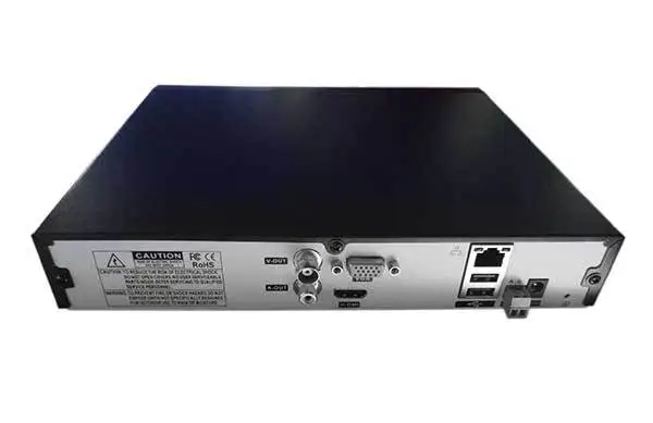 9CH CCTV NVR H.264 HD Mega pixel videoregistratore di rete HDMI di sicurezza a 8 canali per telecamera IP vista del telefono cellulare