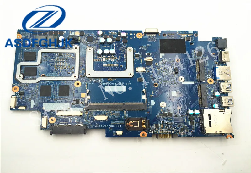 6-71-w3700-d04 Laptop Motherboard FOR CLEVO w350ET 6-77-W35E0-D04 N13E-GE-A2 100% Test OK