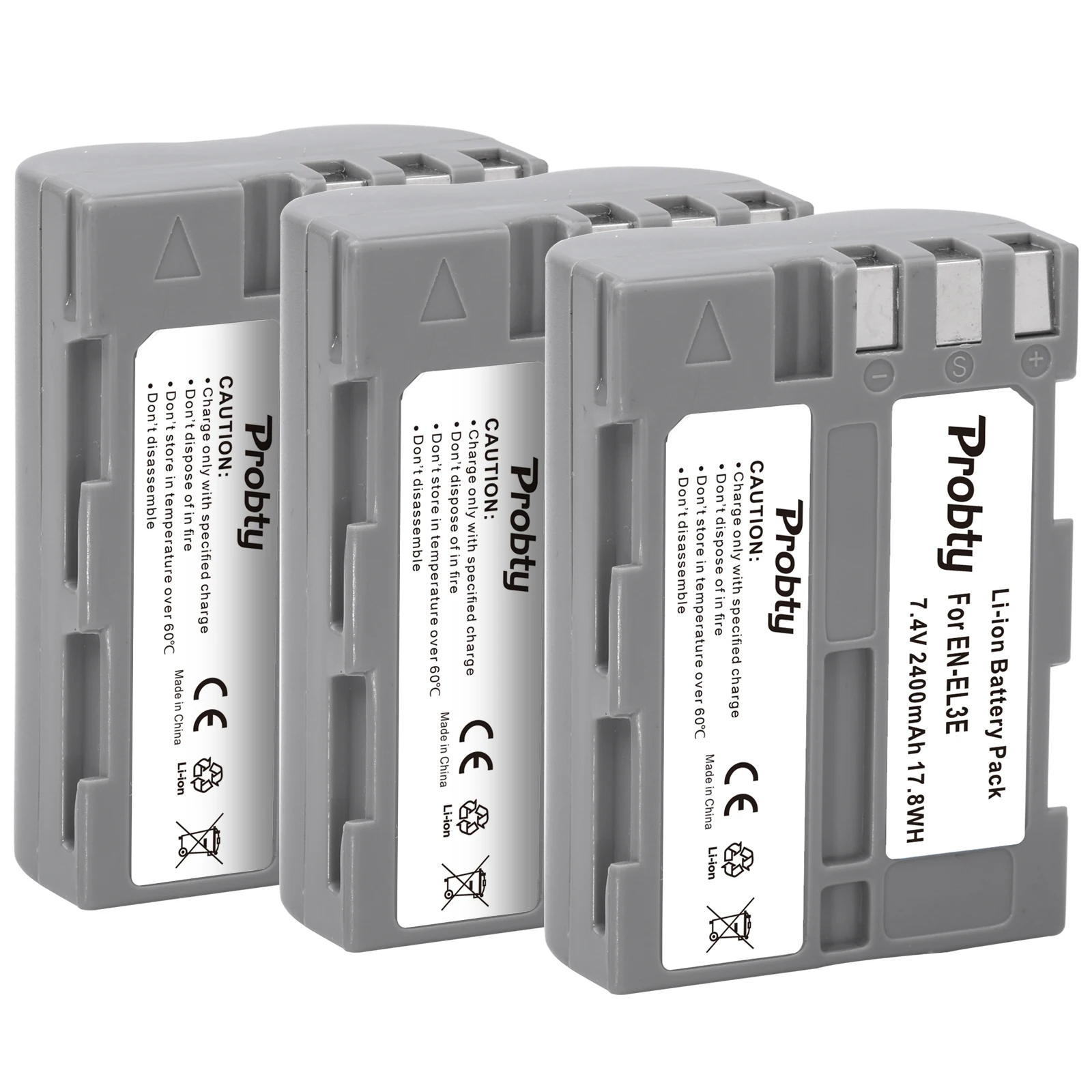For NIKON EN EL3E EN EL3A EN-EL3e Battery + LCD Charger for Nikon D50 D70 D80 D90 D100 D200 D300S D700 D300S
