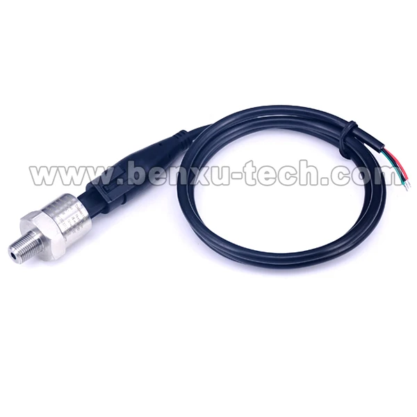 

1m/39.4inch Cable,Multi-Range Optional Oil Fuel Diesel Air Gas Water Import Ceramic Pressure Sensor Pressure Transmitter