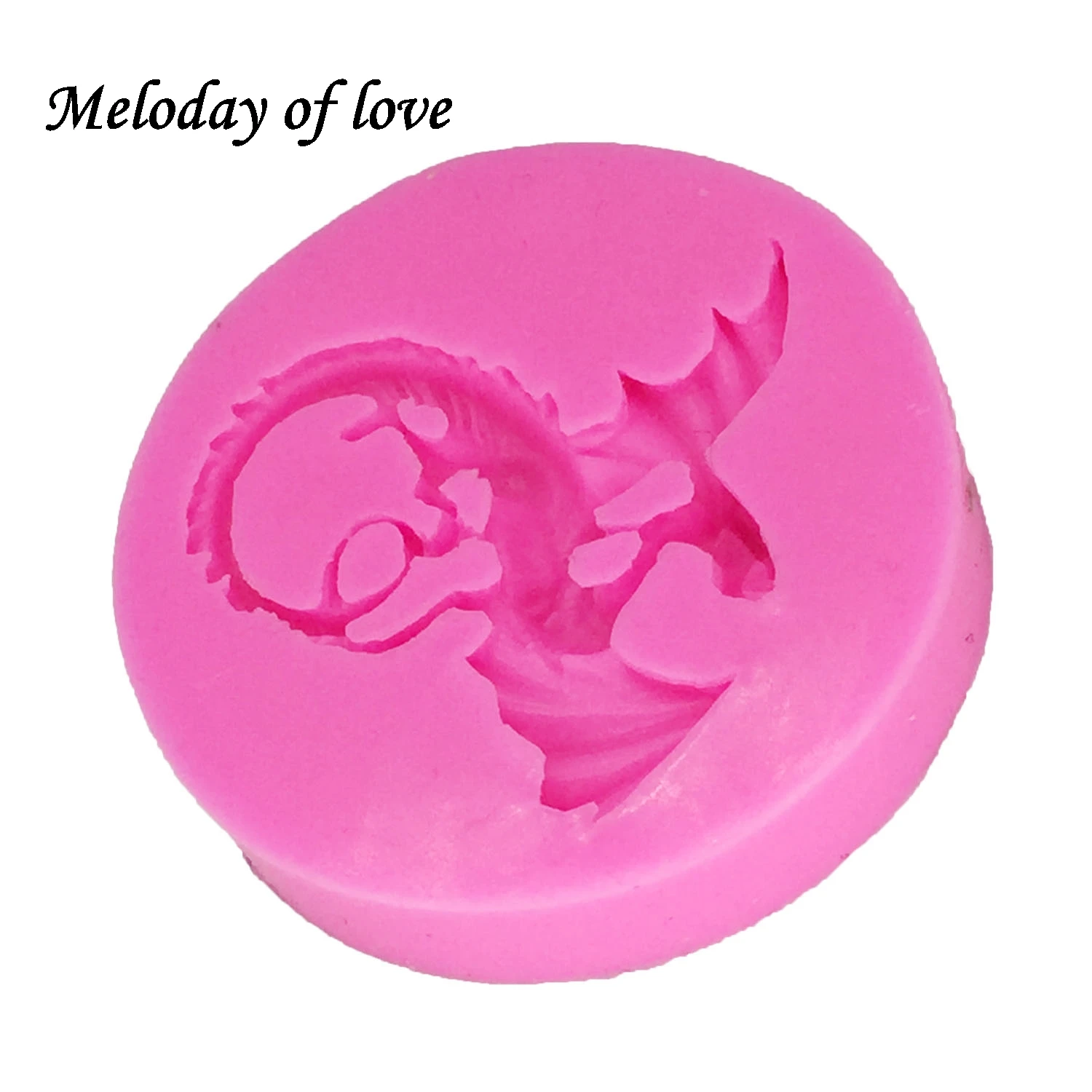 Flying dragon mold Fondant moulds Chocolate Cake Decorating Tools silicone molds for 3D crafts Resin Clay Soap Mold DY0043