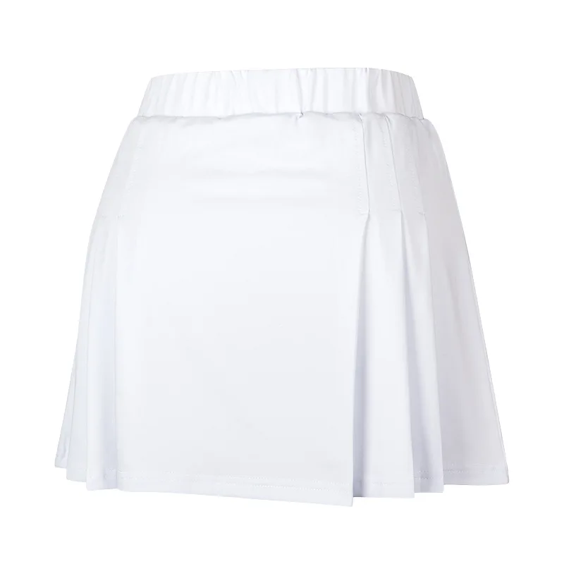 Pro Tennis Skorts Women Anti-emptied Breathable Quick Dry Elastic Waist Skort Sport Pantskirt Badminton Workout Tennis Skirt