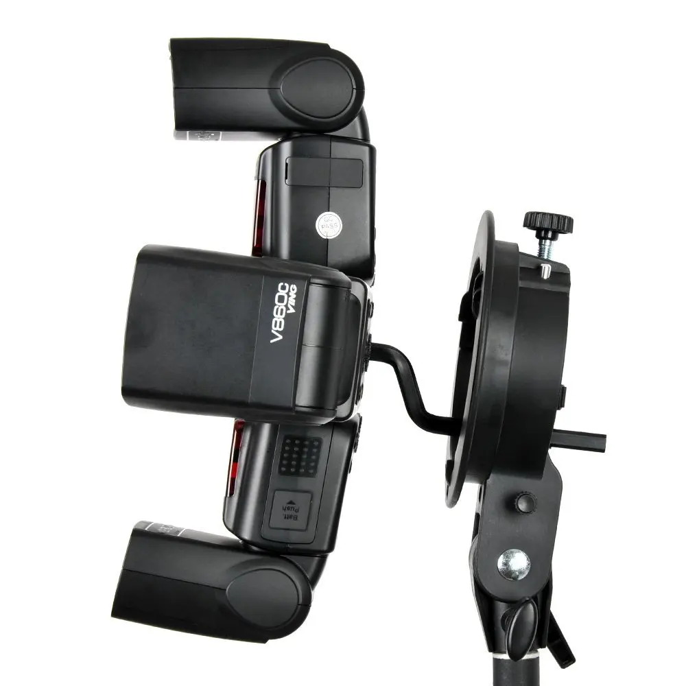 Godox-adaptador Universal de cuatro Speedlite, adaptador de montaje de zapata para Flash, accesorios de estudio fotográfico, S-FA