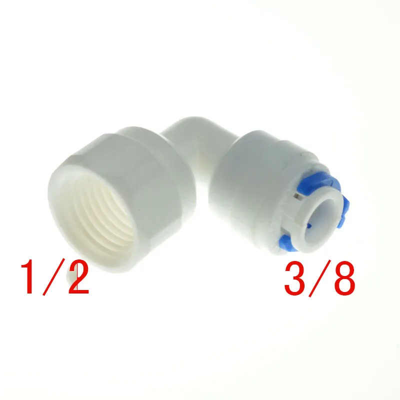 

3PCS 3/8" OD Hose 1/2" female Elbow Connection Quick Connector RO Water ST014G