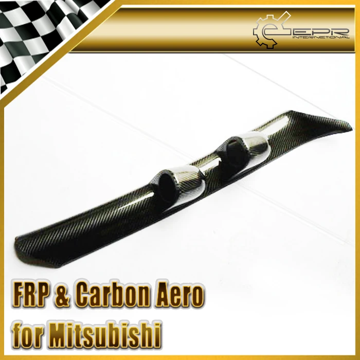 Car Styling For Mitsubishi Evolution EVO 5 6 A-Pillar Twin 52mm Carbon Fiber Gauge Pod