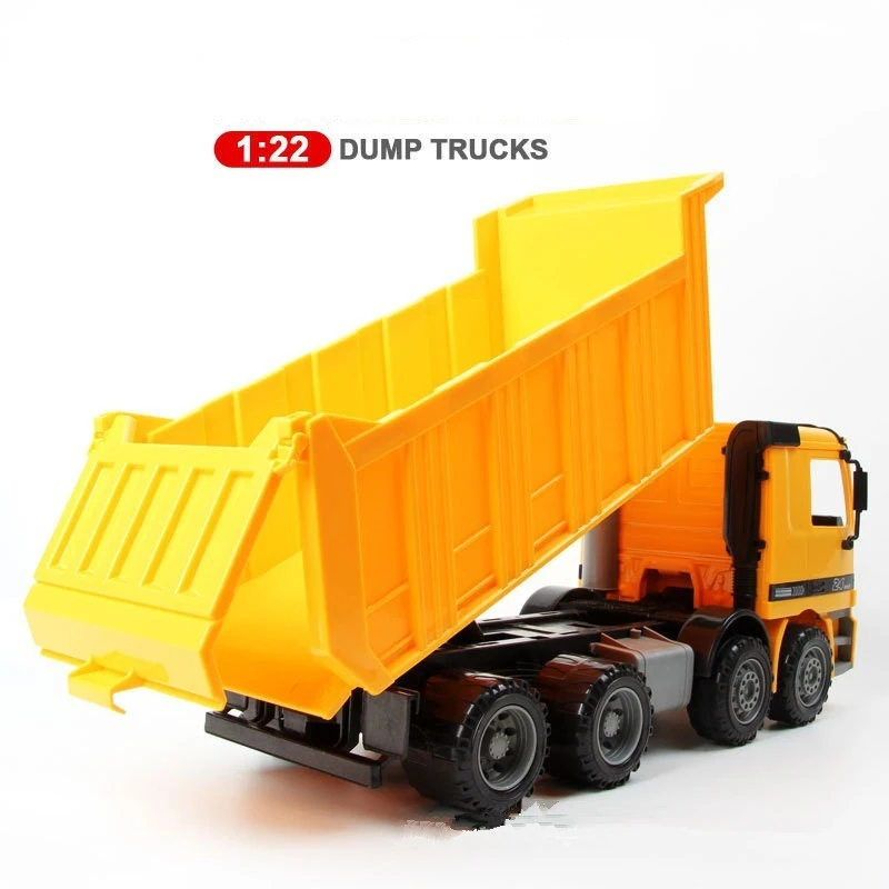 big size dump truck 1/22 transporter truck car toy kids beach toy model inertia trucks  car truck kid learning toy gifts