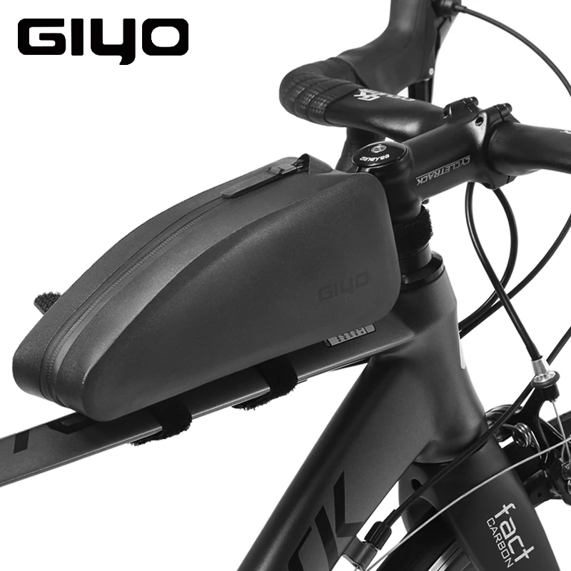 GIYO Rainproof Bicycle Bag Front Frame Bike Tube Bag Mountain Road Bike Triangle Bags Panniers Cycling Carrier Bag For Bicycle