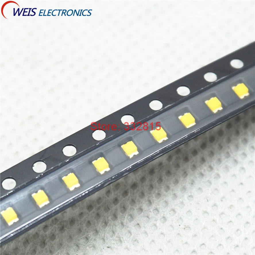 100PCS 0805 3.0V 20MA WARM WHITE SMD LED 2012 Super Bright Indicator Sign Light