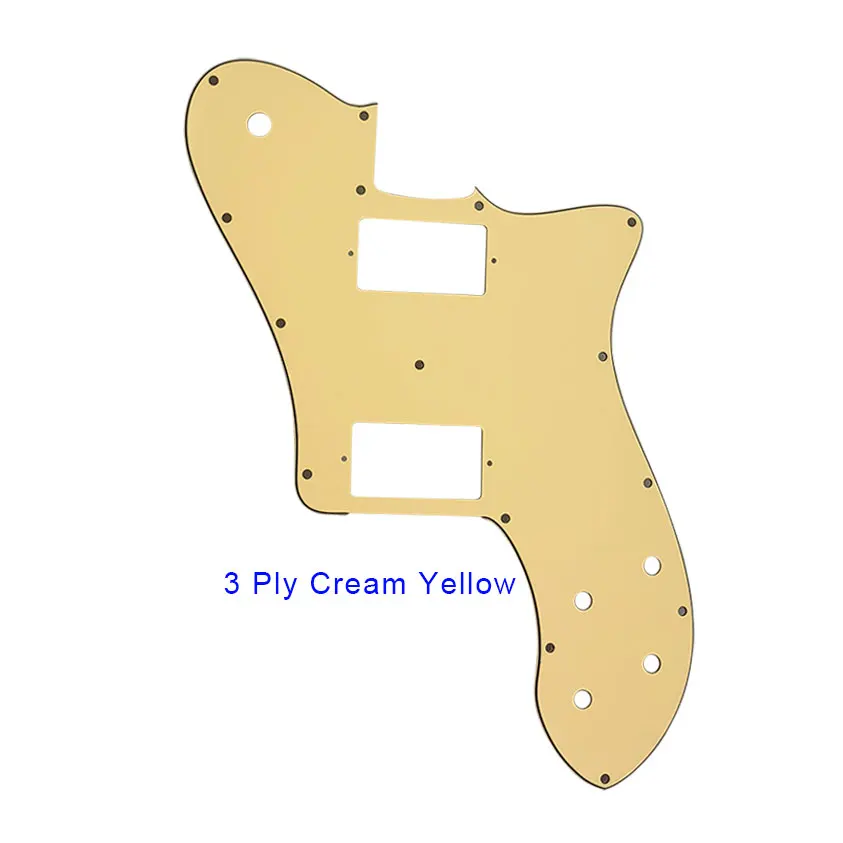 Feiman Custom Parts pickguard For US Fender '72 Tele Deluxe Reissue Guitar With PAF Humbucker Replacement Telecaster guitar