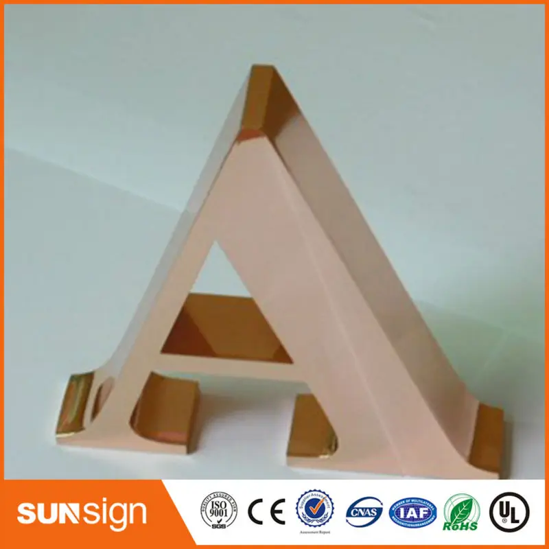 3d Kleur Veranderlijk Custom Rvs Letters Teken