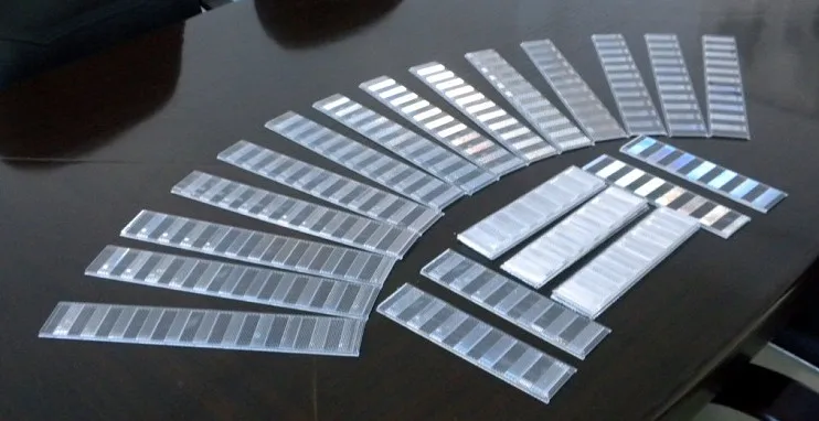 كهروضوئي التبديل عاكس/ضوء السلامة الستار عاكس/الاستشعار عاكس لوحة 50*55 مللي متر 520*55 مللي متر مخصصة عاكسات