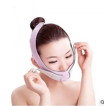 Thin face mask thin chin variable melon seeds mask improve facial small yan tight pink orange blasting grease machine nylon