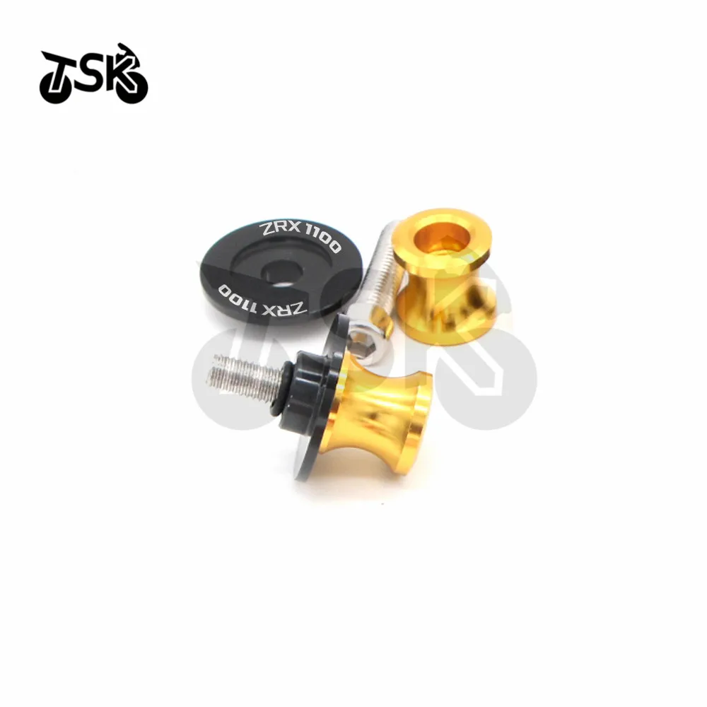 Swingarm Spools For For Kawasaki ZRX1100 ZRX 1100 1999-2000 Motorcycle CNC Screw Slider Accessories Aluminum M10