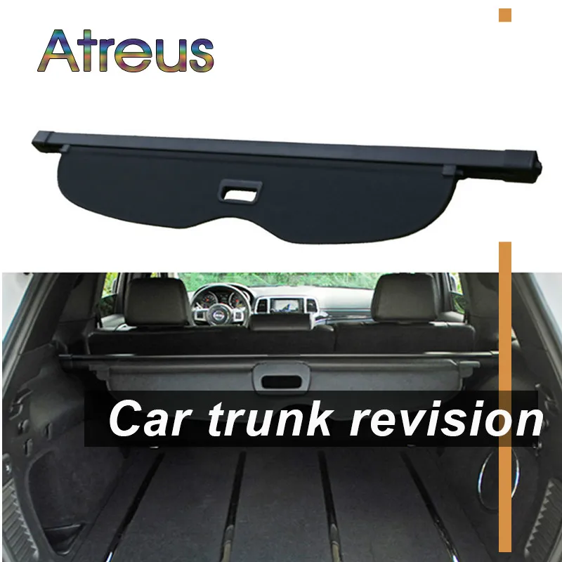 

Atreus 1set Car Rear Trunk Security Shield Cargo Cover For Jeep Grand Cherokee 2011 2012 2013 2014 2015 2016 Accessories