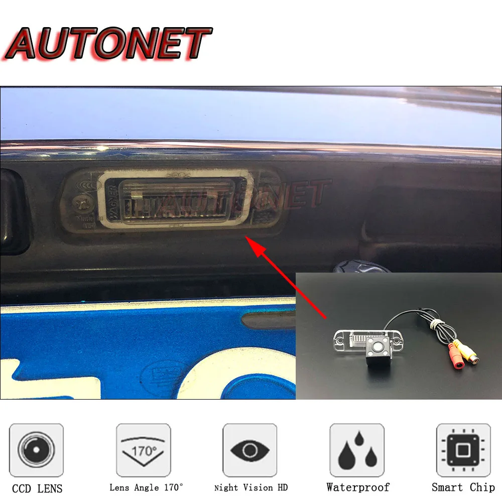 AUTONET Backup Rear View camera For Mercedes Benz W203 W209 A160 W219 W251 2001~2007 Night Vision parking/license plate camera