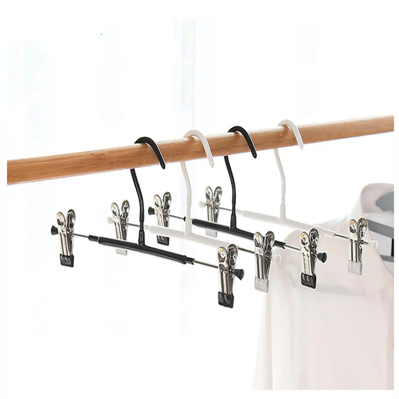 

10 шт./лот 31 см пластиковые штаны для взрослых и детей зажим противоскользящая стойка из нержавеющей стали для домашней одежды