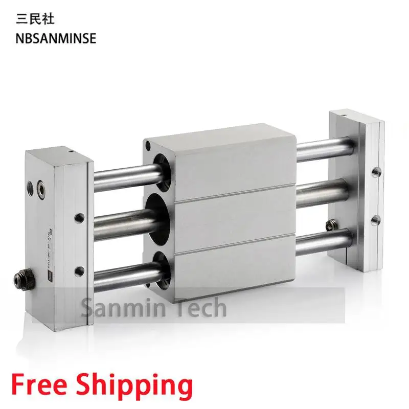 CY1L 10 15mm Magnetically Coupled Rodless Cylinder Type Pneumatic Compressed Hydraulic Components NBSANMINSE 3