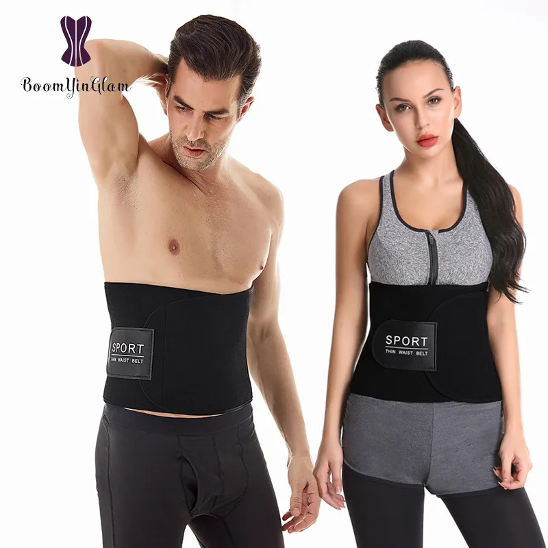 Plus Size Women Men Slimming Tummy Shaper Waist Trimmer Belt Neoprene Waist Trainer Belt For Postpartum Recovery 602#