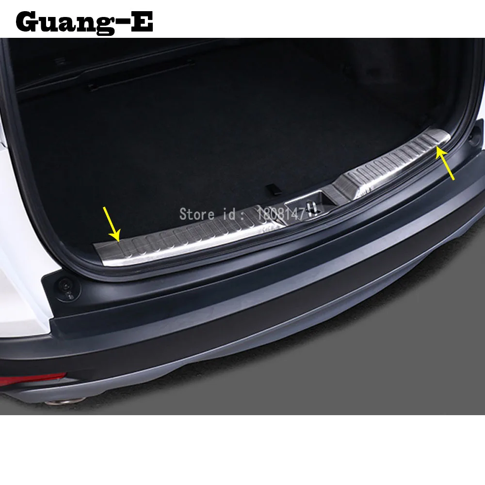 For Honda CRV CR-V 2017 2018 2019 2020 2021 Car Body Inner Built Rear Bumper Trim Plate Lamp Frame Threshold Pedal Parts Trunk