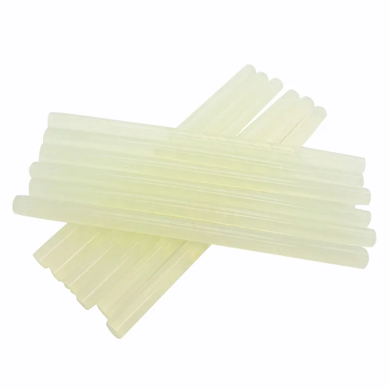 5pc Kleber sticks 7/11x190mm Klar Kleber Sticks Für Kleber Auto Audio Craft General Purpose Adhesive stick Legierung Zubehör