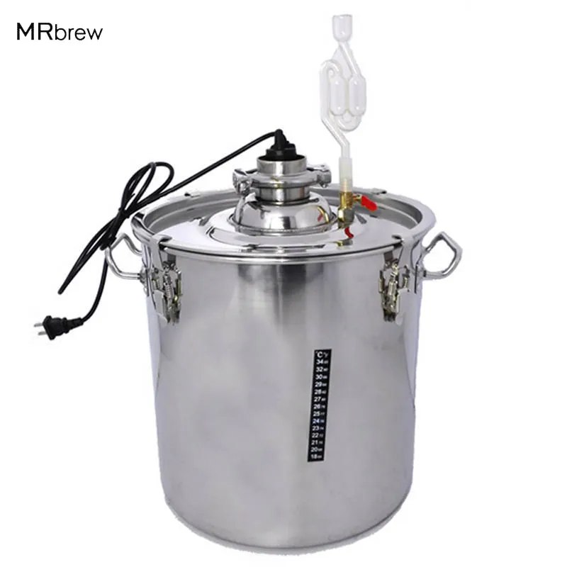 

New High Quality ! 45L Stainless steel fermenters wine beer fermenters, fermentors equipment homebrewing