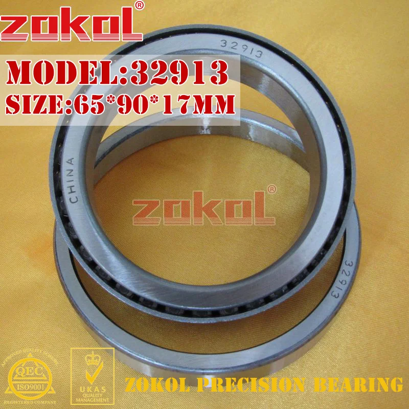 ZOKOL bearing 32913 2007913E Tapered Roller Bearing 65*90*17mm