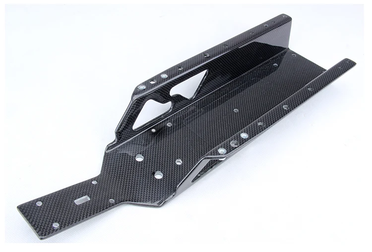 Lightweight carbon fiber chassis for ROVAN KM HPI 5B 5T 5SC