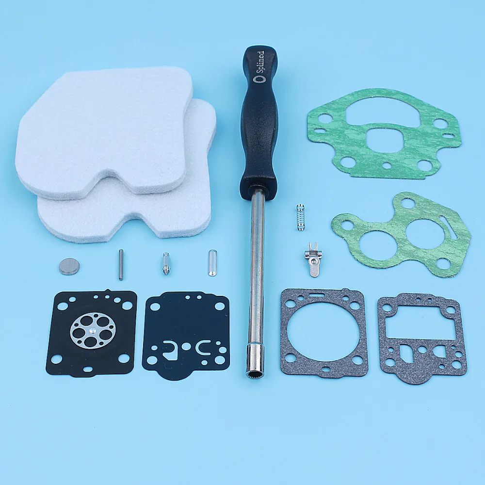 Imagem -03 - Carburador Carb Repair Kit Ajustando Ferramenta Chave de Fenda Ajuste para Husqvarna 240 240e 235 235e 236 236e Jonsered Cs2234 Cs2238 s Motosserra