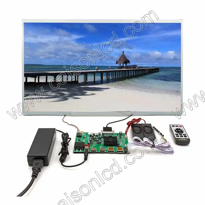 VGA+DP+Audio 4K  board support 23.8 inch lcd module with 3840*2160