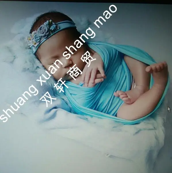 150 * 40cm knit Stretch envelopes newborn baby photography background newborn blanket accessories photography fabric