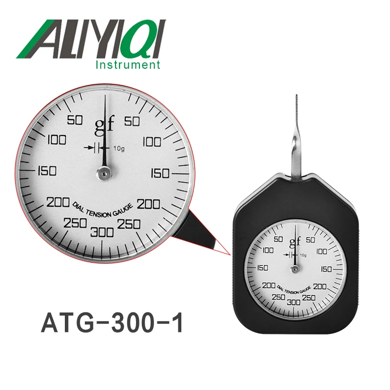 300g Dial Tension Gauge Tensionmeter Single Pointer(ATG-300-1)Tensiometro