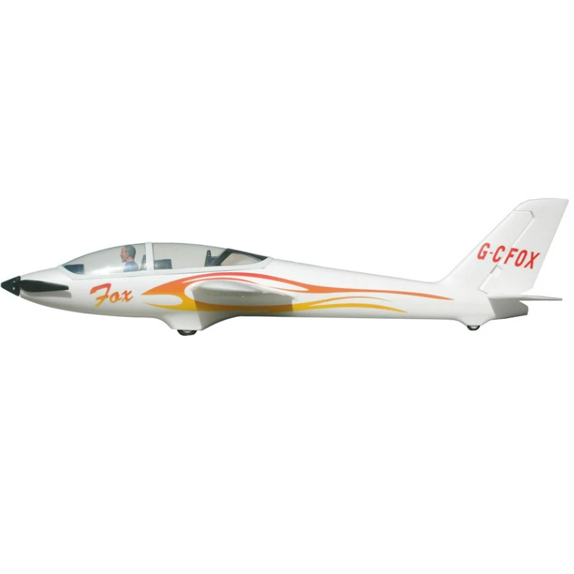 FMSRC 2300mm 2.3m FOX V2 aliante con alette 5CH 3S PNP Big Size Trainer RC aereo telecomando modello aereo Avion