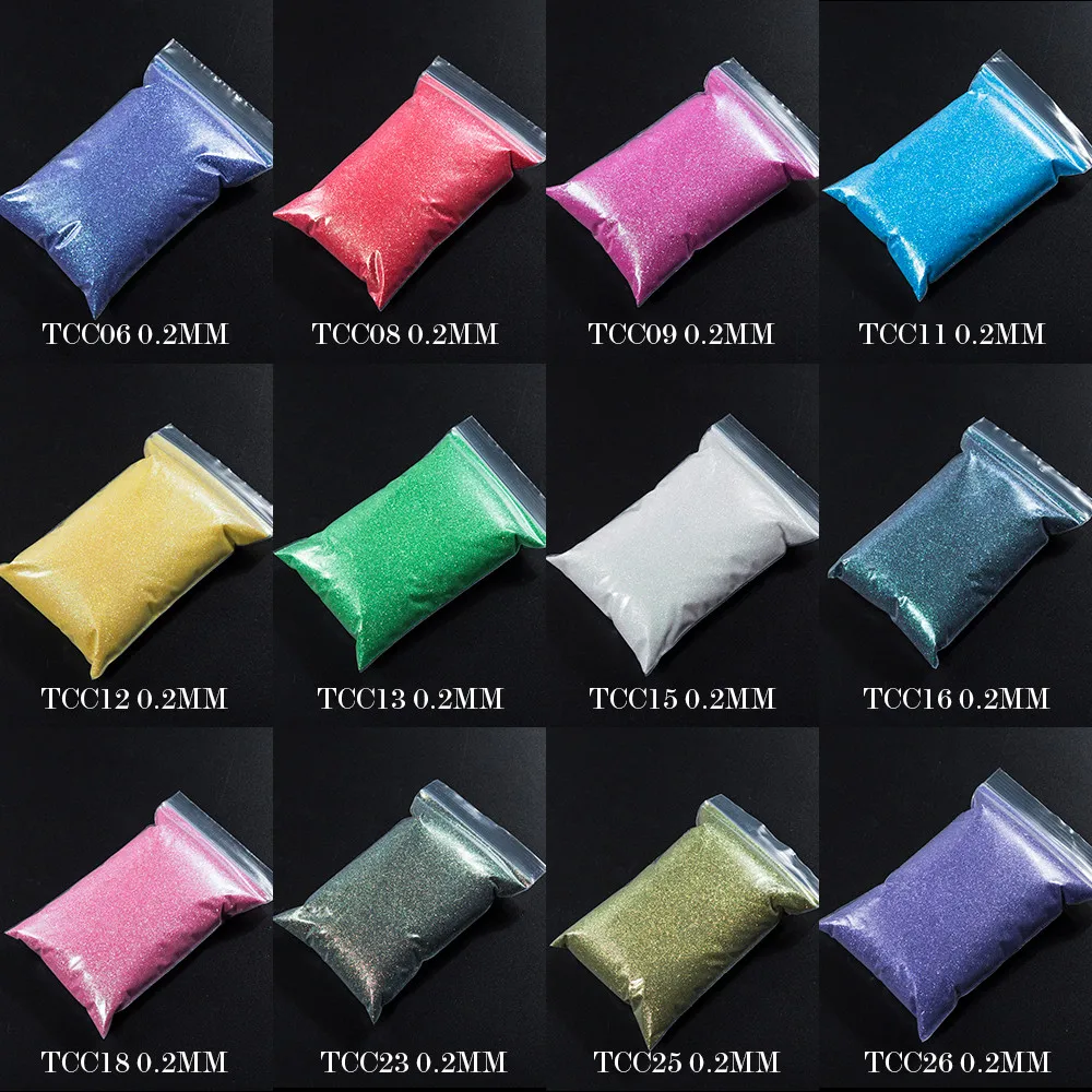 TCT-059 Dung Môi Kháng Óng Ánh Màu Sắc Cầu Vồng Nail Glitter Đối Gel Nail Polish Nail Art Trang Trí Nghệ Thuật Cơ Thể Trang Trí